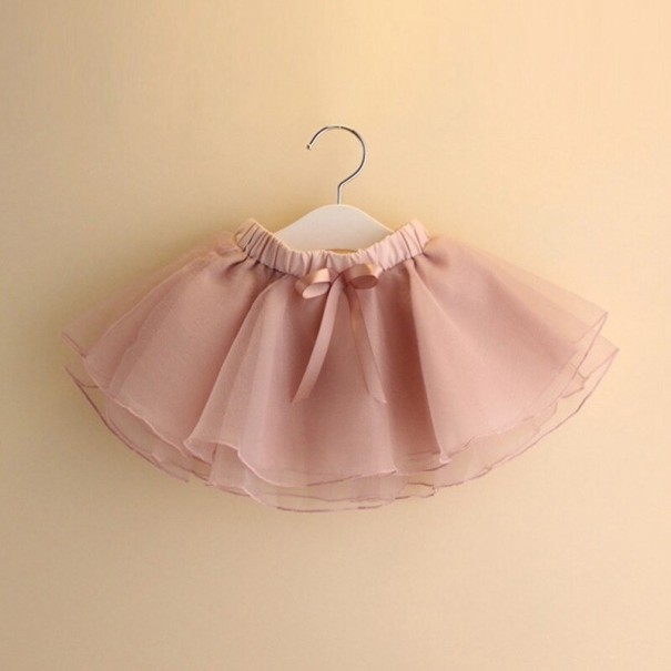 Meisjesrok L1026 roze 3