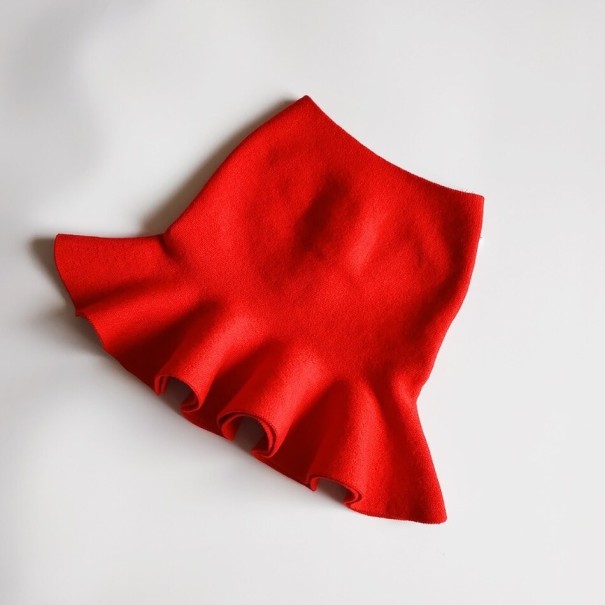 Meisjesrok L1032 rood 3 A