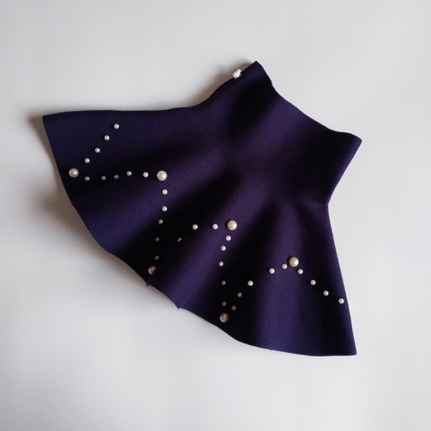 Meisjesrok L1033 donkerblauw 6 B