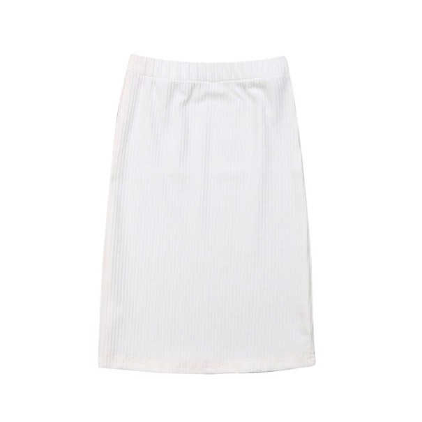 Meisjesrok L1035 wit 12-18 maanden