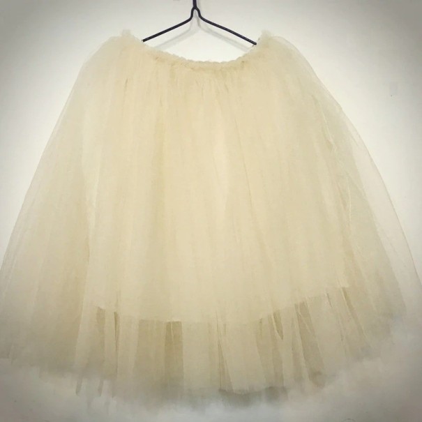 Meisjesrok L1059 beige 10