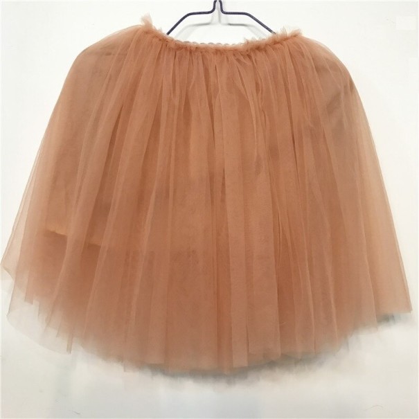 Meisjesrok L1059 lichtbruin 12