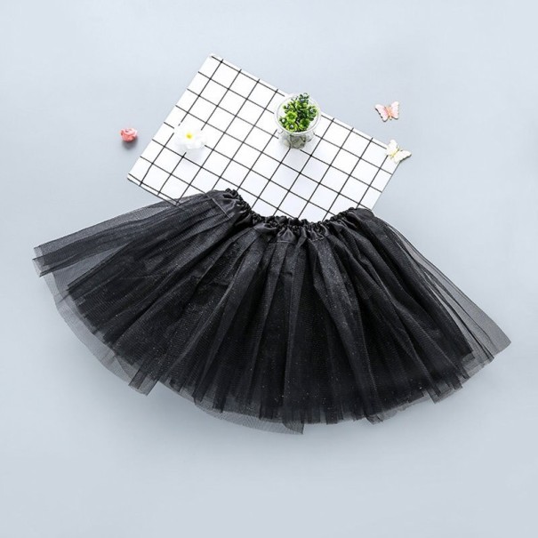 Meisjesrok L1066 zwart