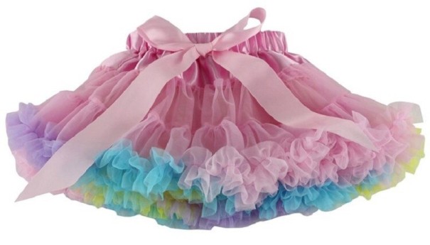 Meisjesrok met strik L1015 3 A