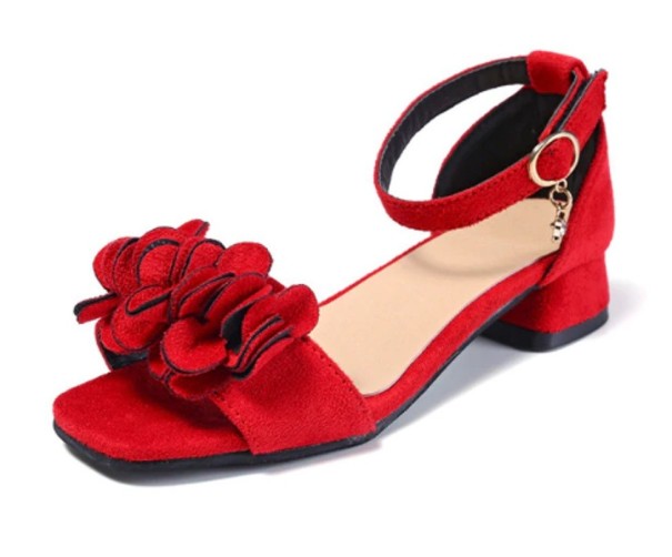 Meisjessandalen Georgina rood 36