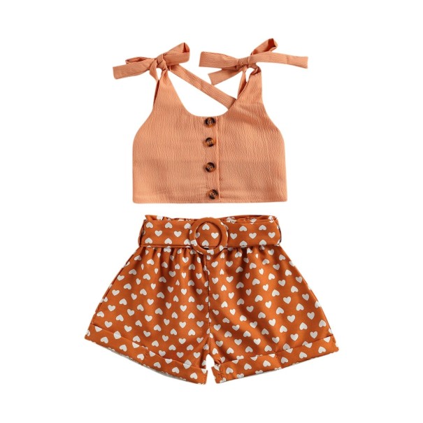 Meisjestop en short L1237 12-24 maanden C