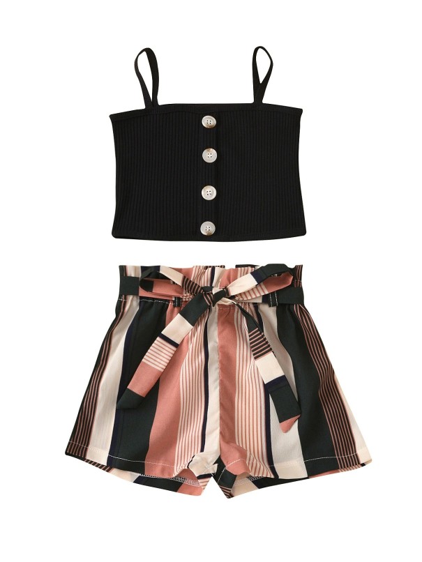 Meisjestop en short L1471 4