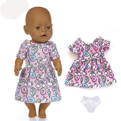 Mekko ja alushousut nukelle 4