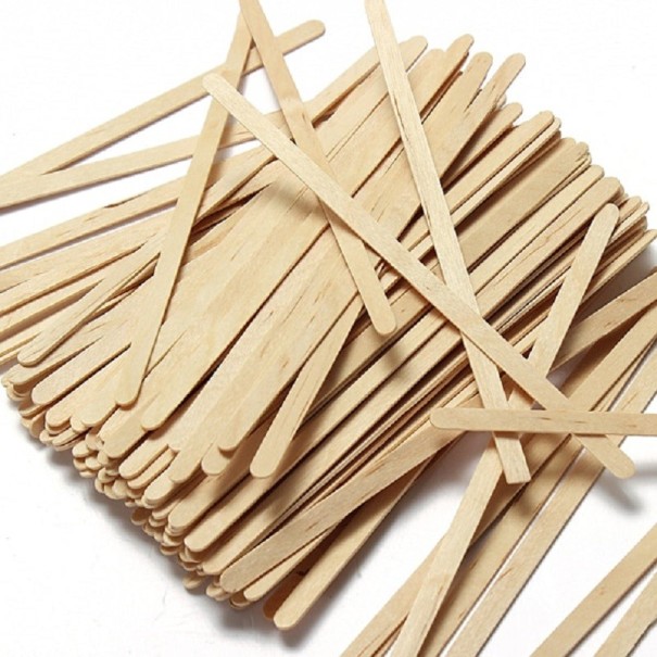 Mélangeurs en bois pour café 100 pcs 1