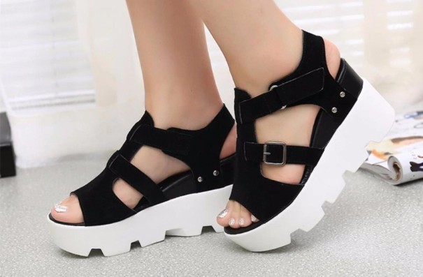 Melissa Damensandalen schwarz 38