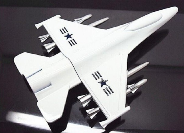 Memoria USB 2.0 con forma de avión blanco 4GB