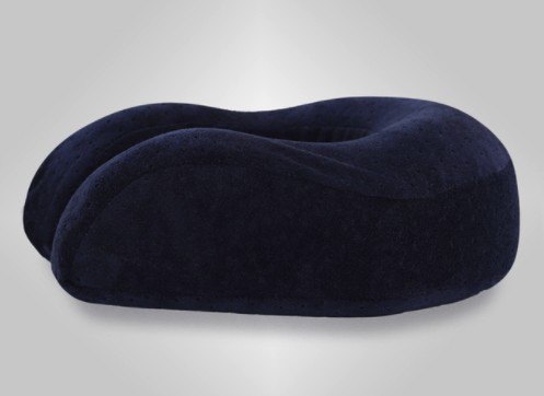 Memory Foam Neck Pillow J2955 dark blue