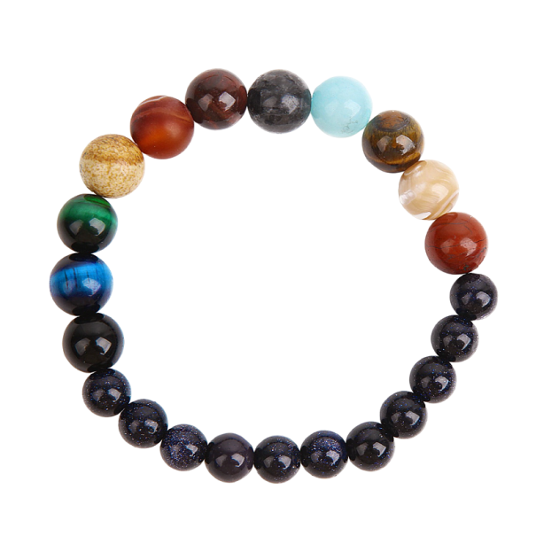 Men's Beaded Bracelet Z264 1