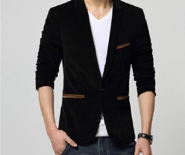 Men's Blazer F326 black XS