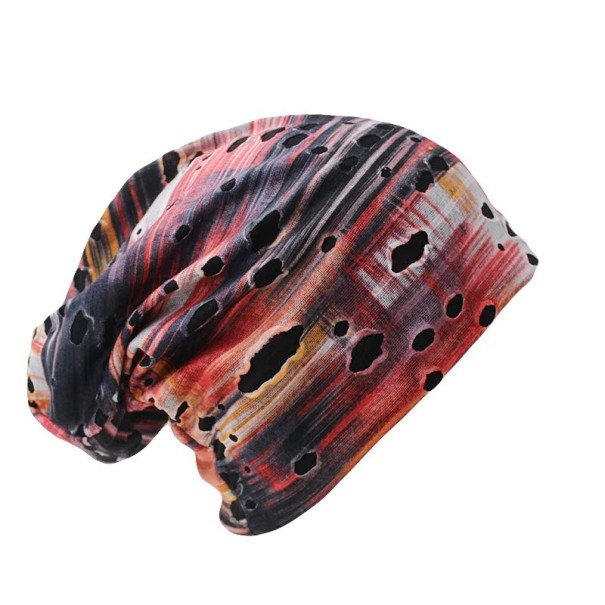 Men's Cap with Fake Holes J744 2