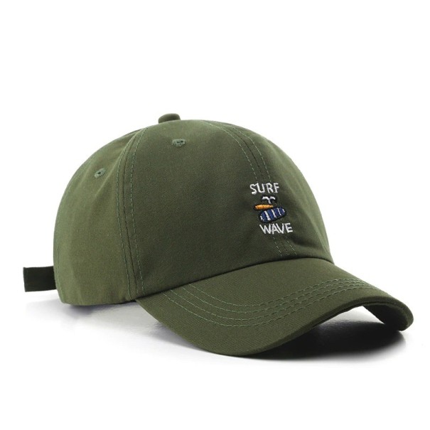 Men's Cap with T43 Inscription army green