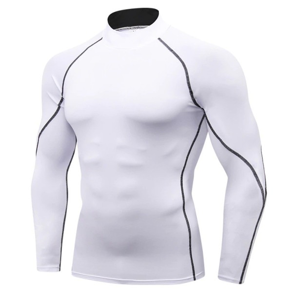 Men's Compression T-Shirt F17841 white XXS