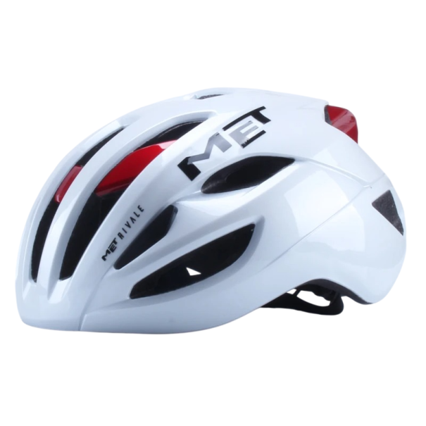 Men's Cycling Helmet 55–61 cm ABS Protective Bicycle Helmet Adjustable Size Lightweight Sports Helmet for Road and Mountain Biking white