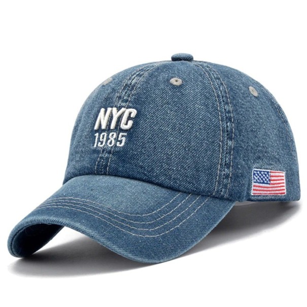 Men's Denim Cap T45 dark blue