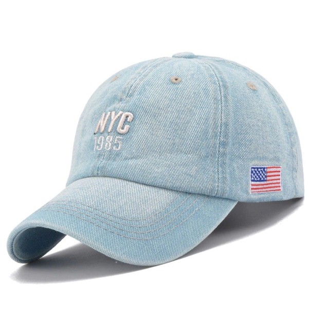 Men's Denim Cap T45 light blue
