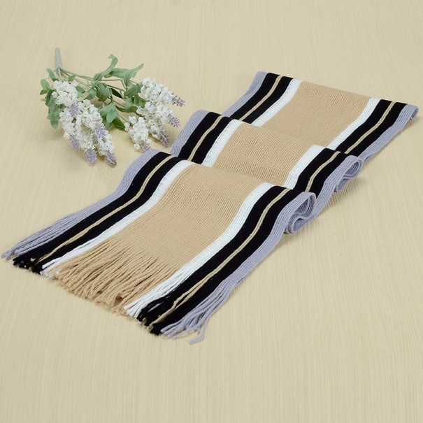 Men's Fashion Winter Scarf J755 beige