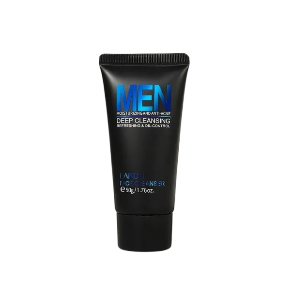 Men's Hydrating Facial Cleansing Cream Deep Cleansing Refreshment and Hydration Skin Regeneration Removes Impurities and Oil 50g 1