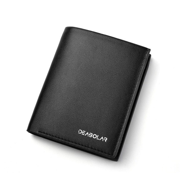 Men's Leather Wallet M469 black 2