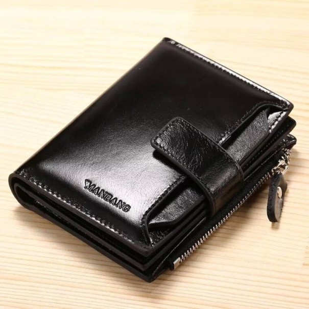 Men's Leather Wallet M485 black