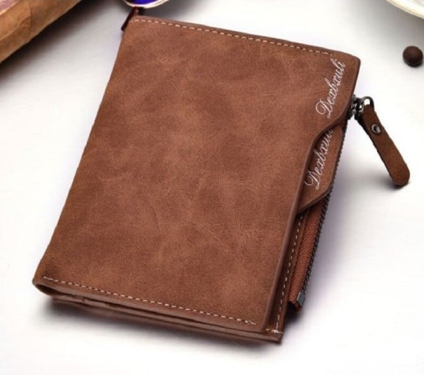 Men's Leather Wallet M499 brown