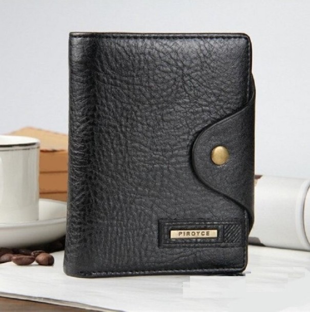 Men's Leather Wallet M569 black 2