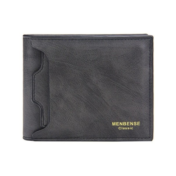 Men's Leather Wallet M571 dark grey
