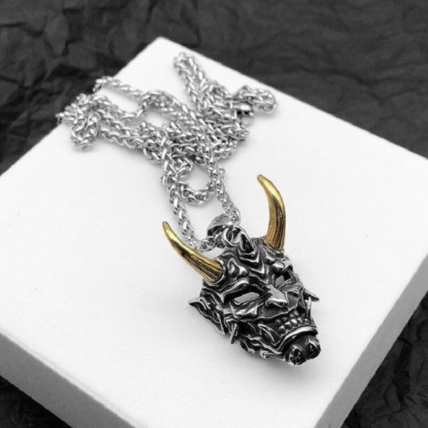 Men's Necklace with Demon 1