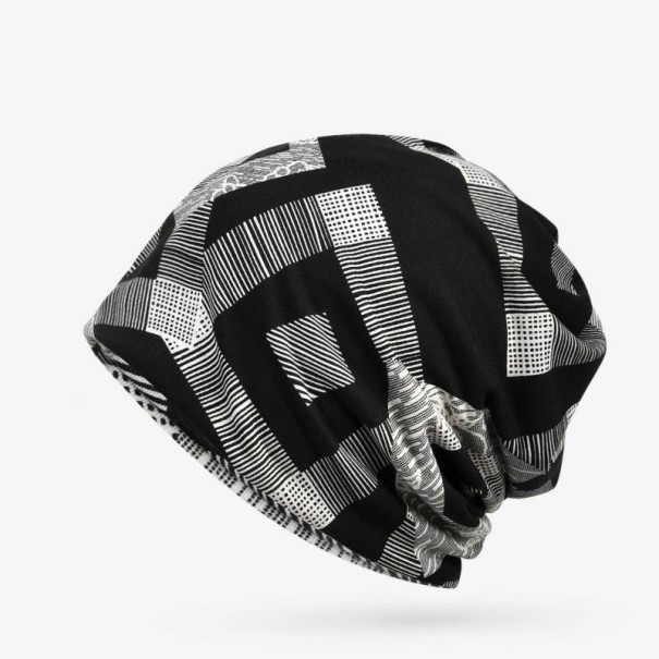 Men's Patterned Cap black