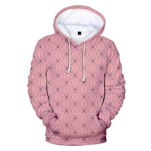 Men's Patterned Hoodie XS 2