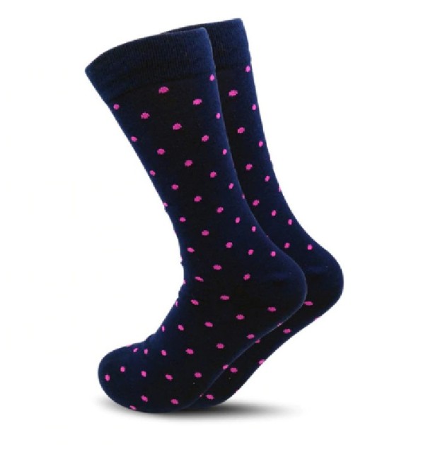 Men's Patterned Socks dark blue
