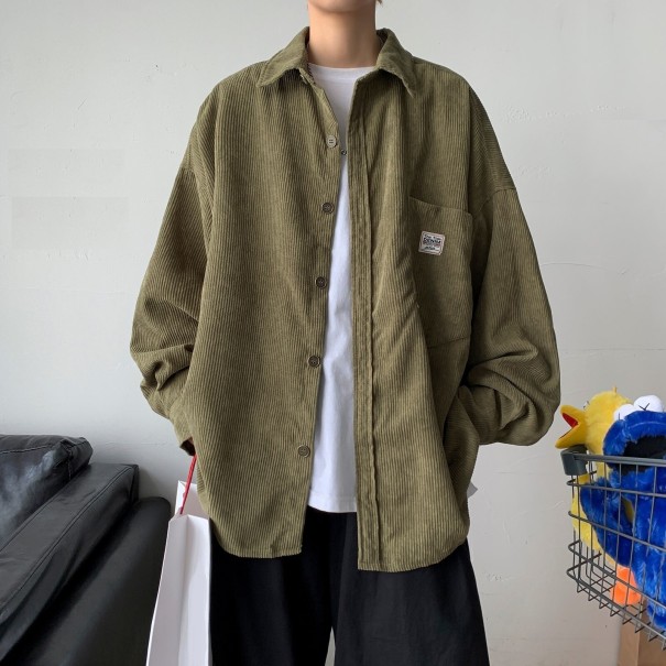 Men's Shirt F465 army green XXS