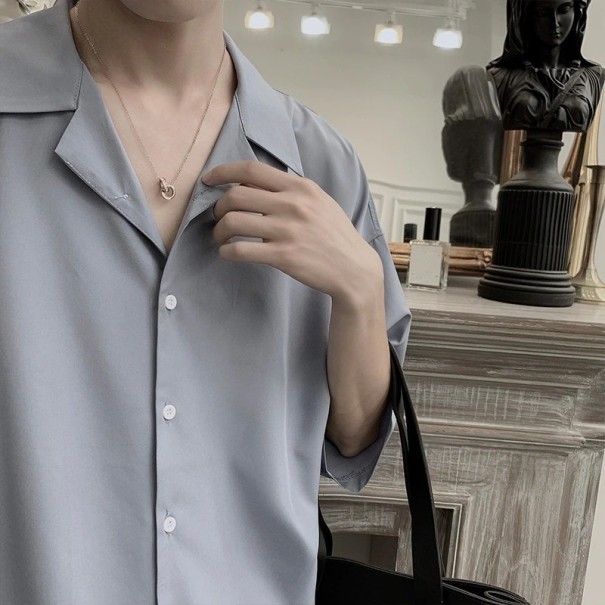 Men's Shirt F801 grey L