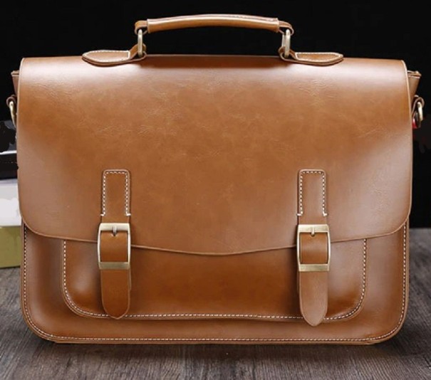 Men's Shoulder Bag T466 light brown