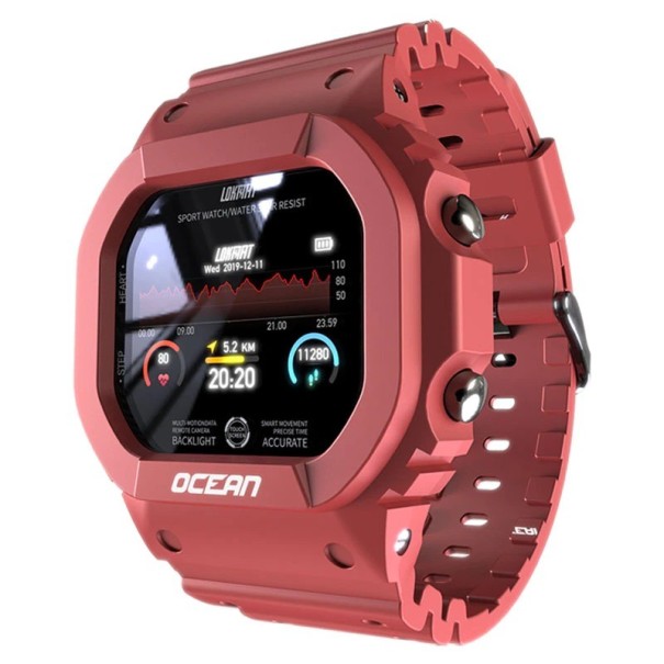 Men's Smart Watch K1222 wine red