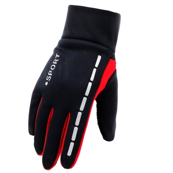 Men's Sports Gloves red