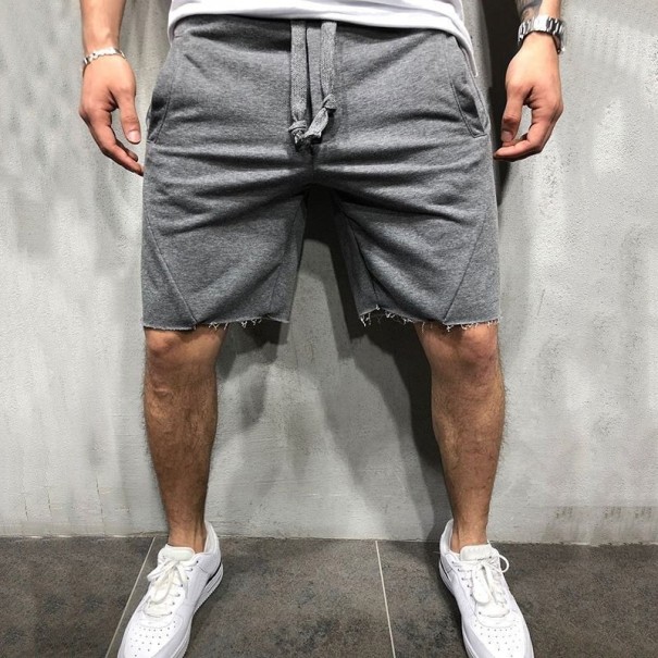 Men's Stylish Shorts A876 dark grey M