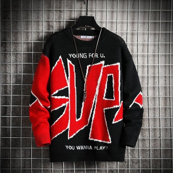 Men's Sweater F237 black XXL