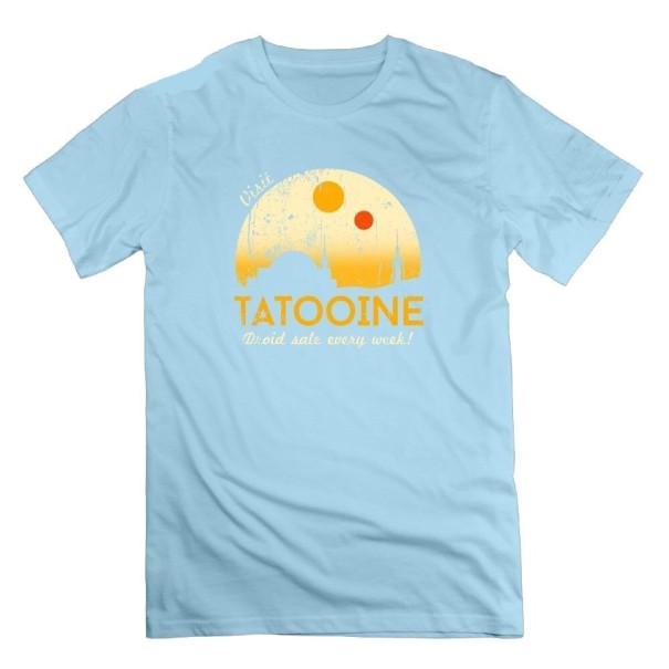 Men's T-shirt T2299 light blue XXL