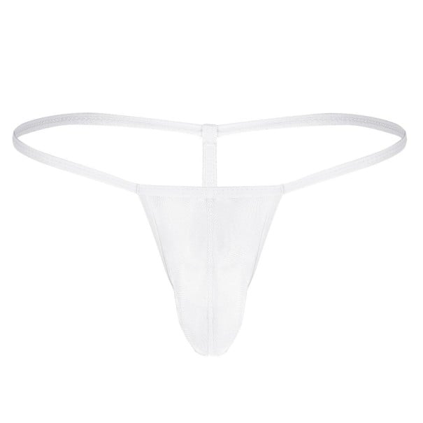 Men's Thong Swimwear F970 white