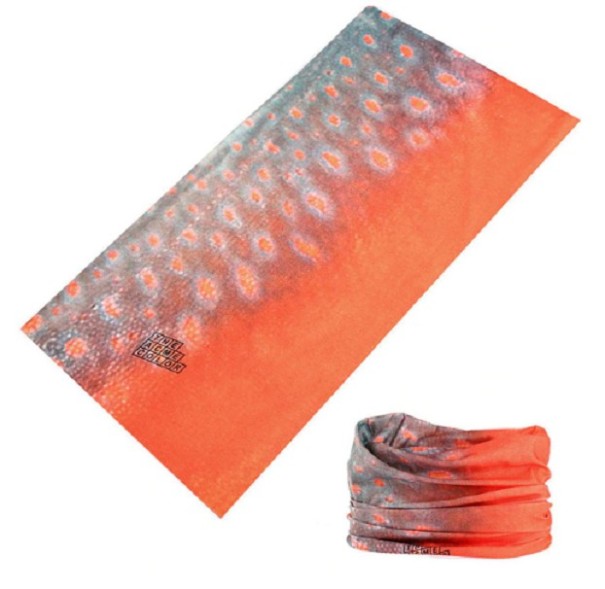 Men's Two-Coloured Neck Warmer J1551 orange