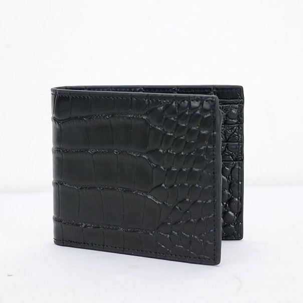 Men's Wallet with Crocodile Skin Pattern M619 3