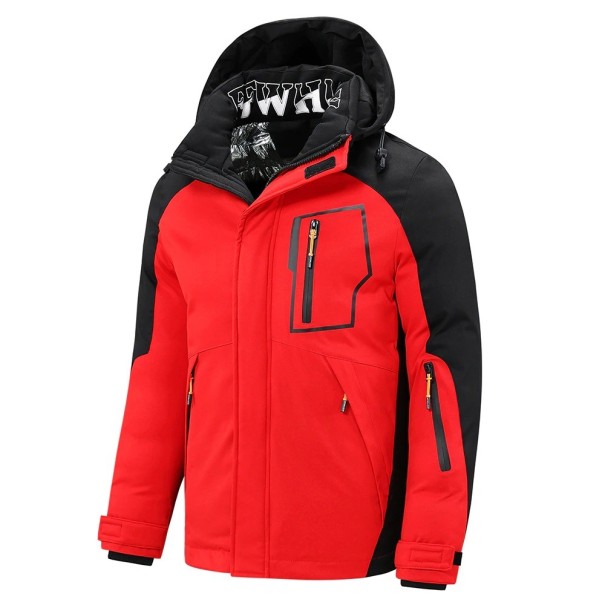 Men's Winter Jacket F1065 red M