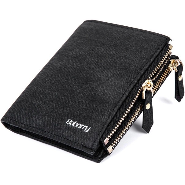 Men's Zip Wallet M438 black