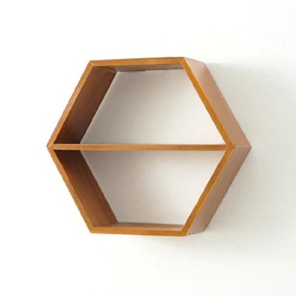 Mensola in legno marrone