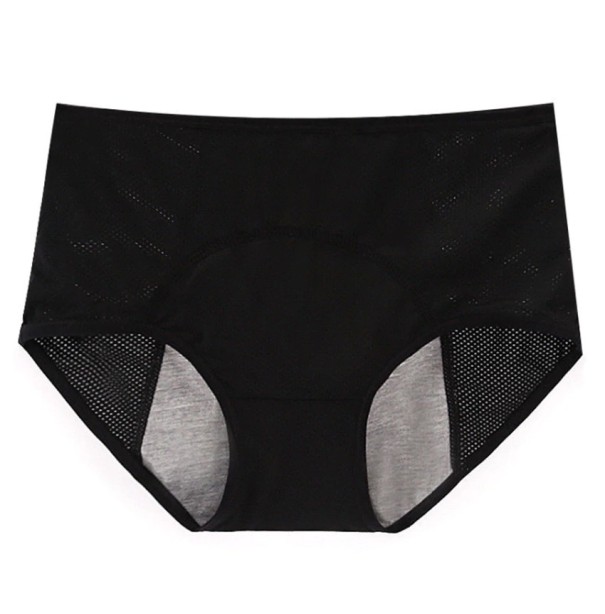Menstruační kalhotky do pasu černá XL